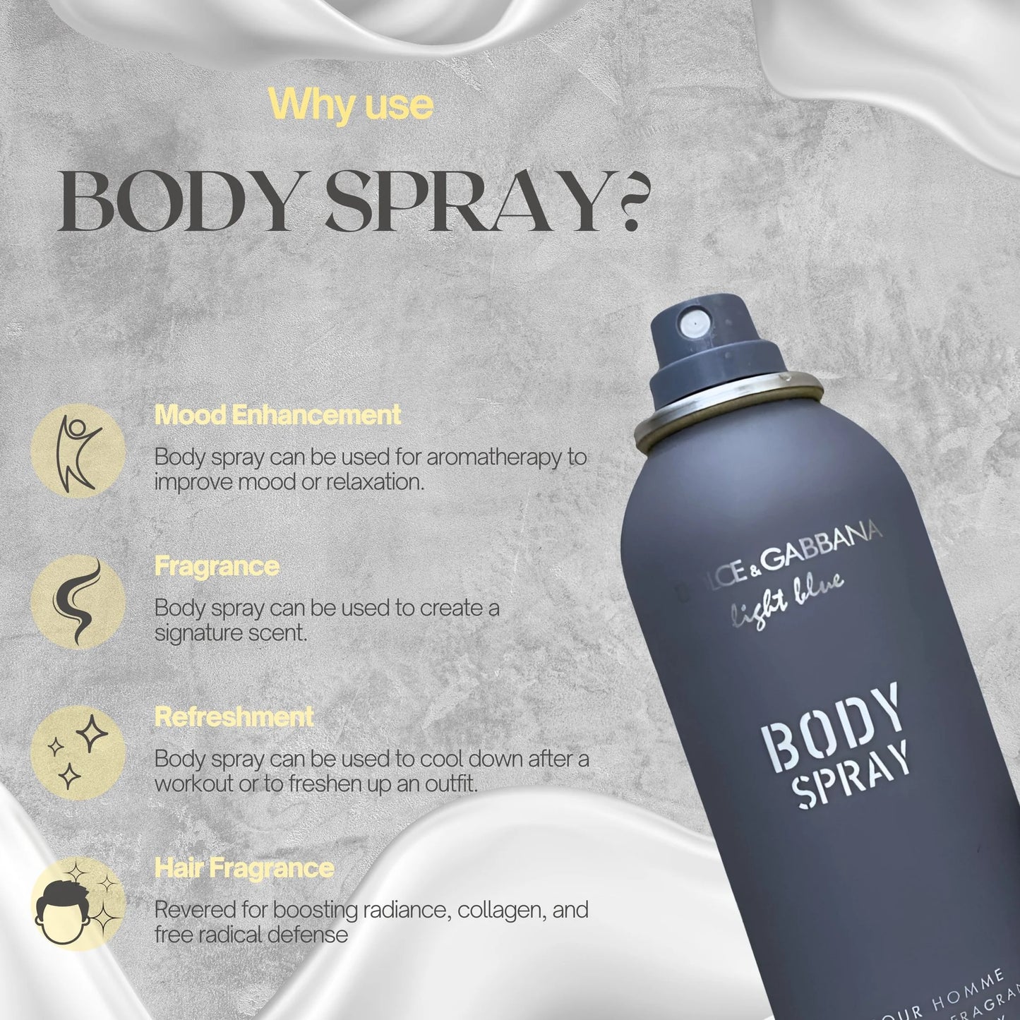 Pour Homme Body Spray 4.2 Ounce