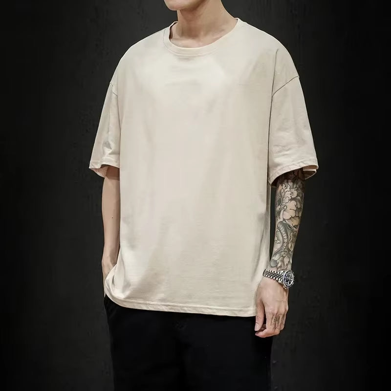 Men's Light Breathable Cotton T-Shirt
