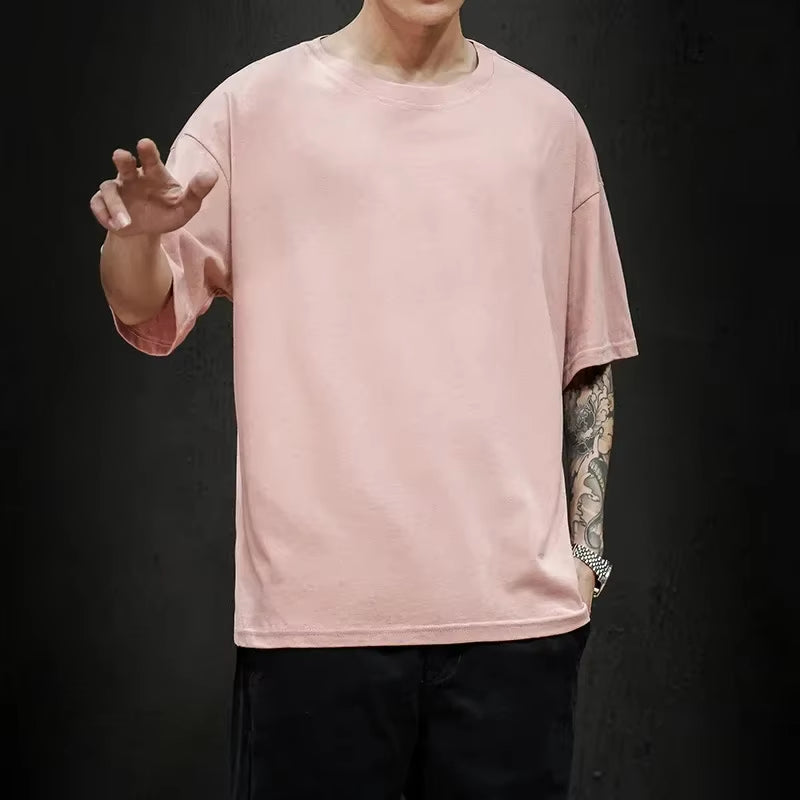 Men's Light Breathable Cotton T-Shirt