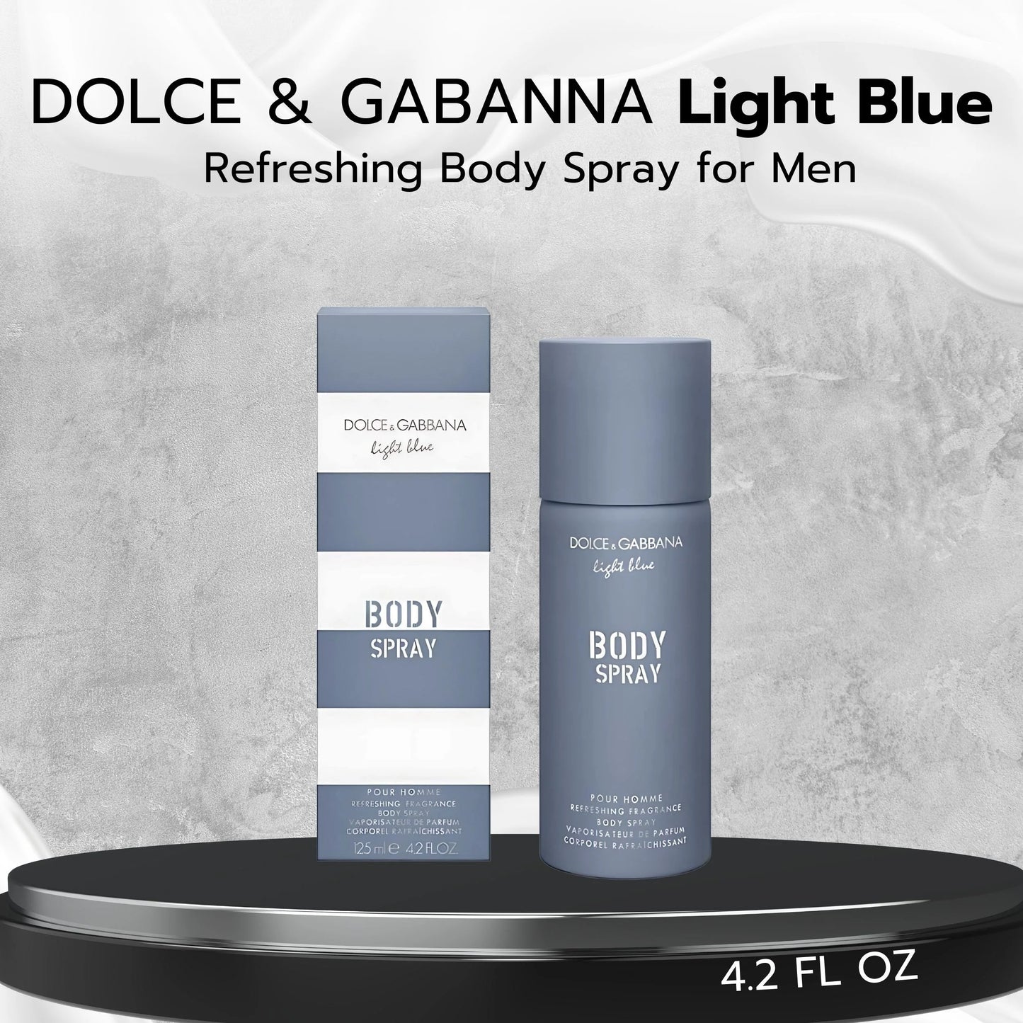 Pour Homme Body Spray 4.2 Ounce