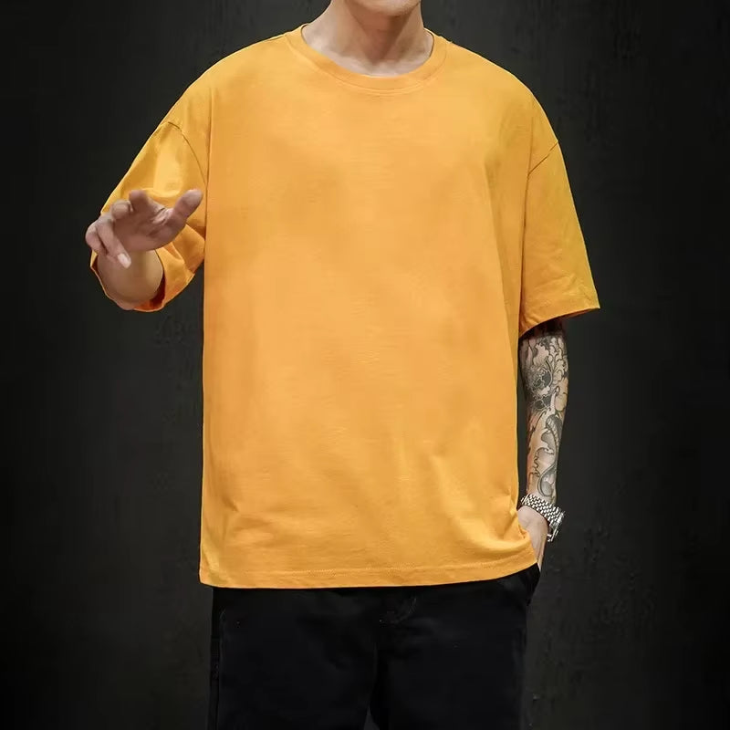 Men's Light Breathable Cotton T-Shirt