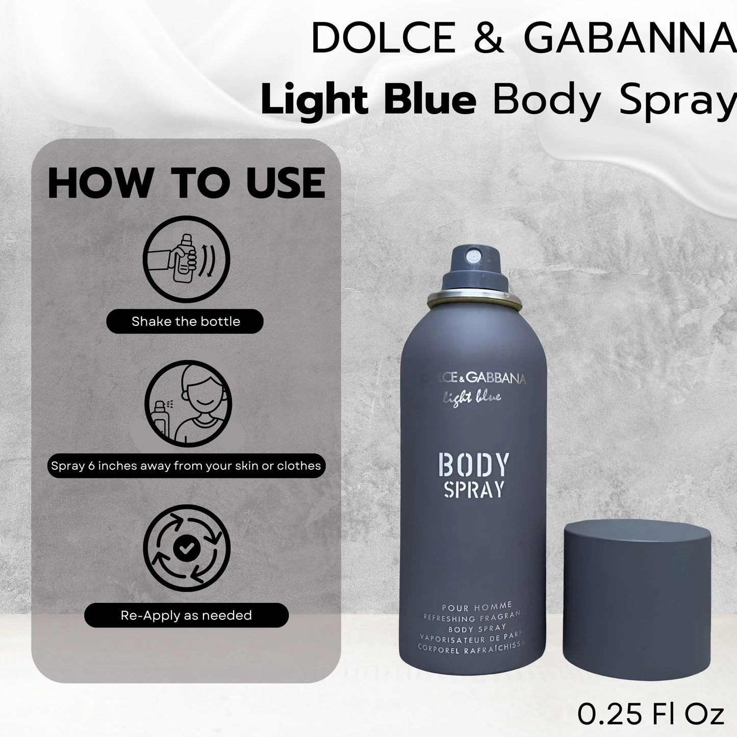 Pour Homme Body Spray 4.2 Ounce