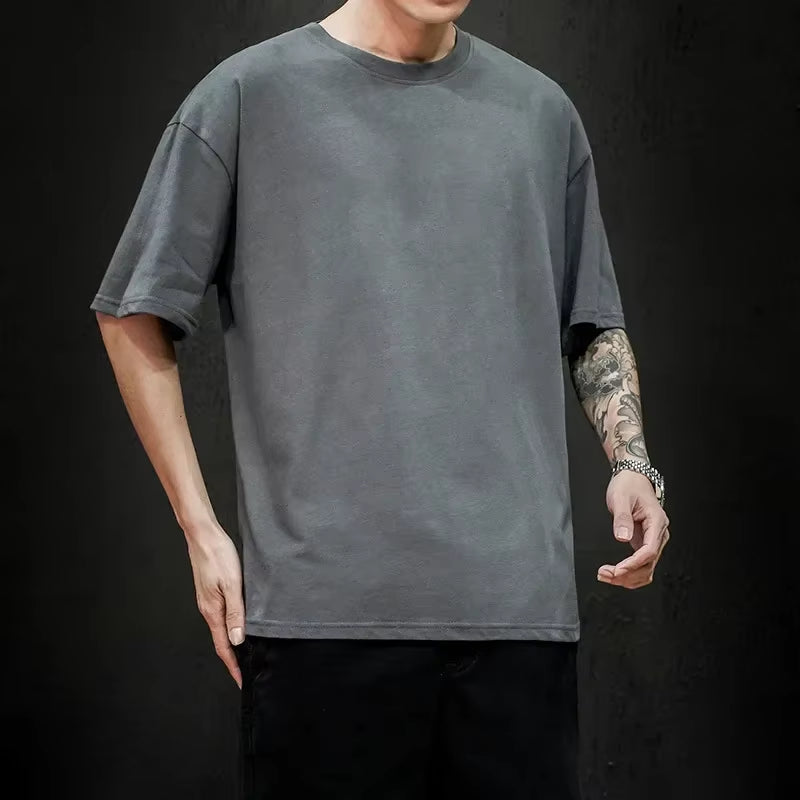 Men's Light Breathable Cotton T-Shirt