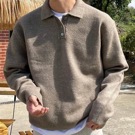 Vintage Buttoned Polo